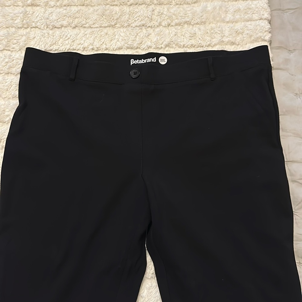 Betabrand dress pant yoga pant xxl black